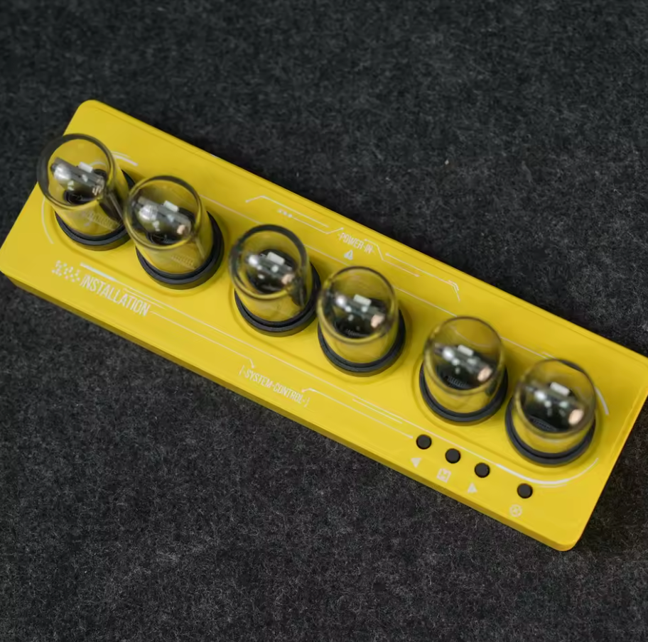 Horloge Nixie RGB WiFi Personnalisable