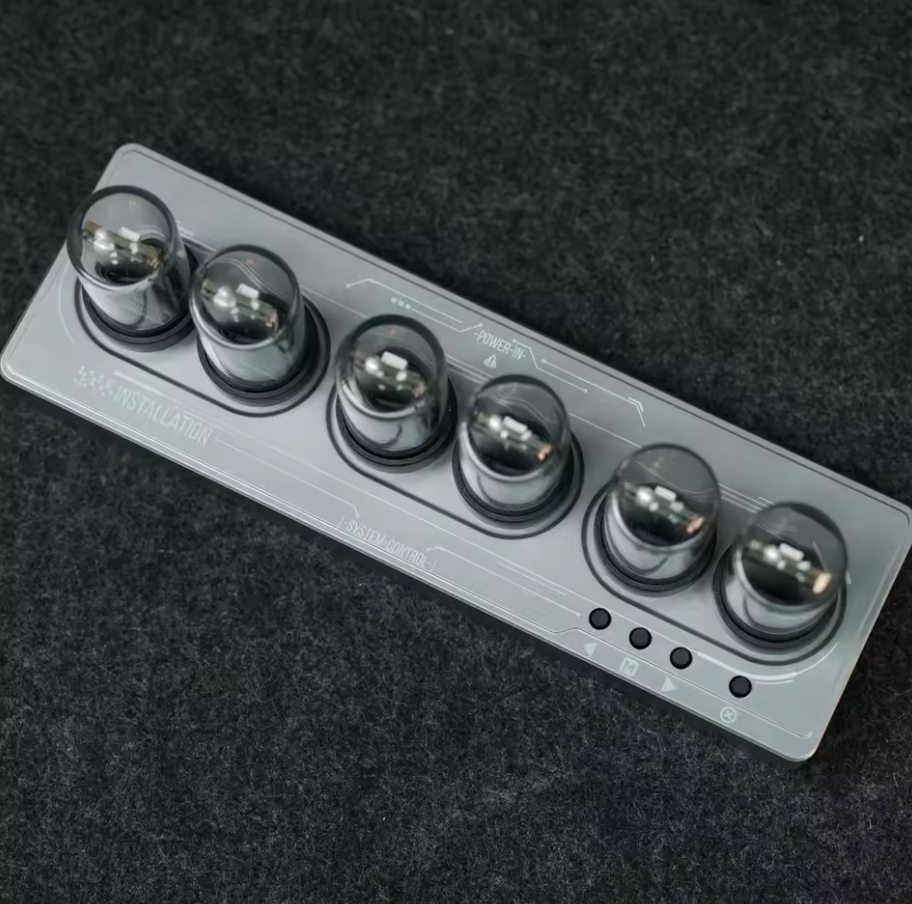 Horloge Nixie RGB WiFi Personnalisable